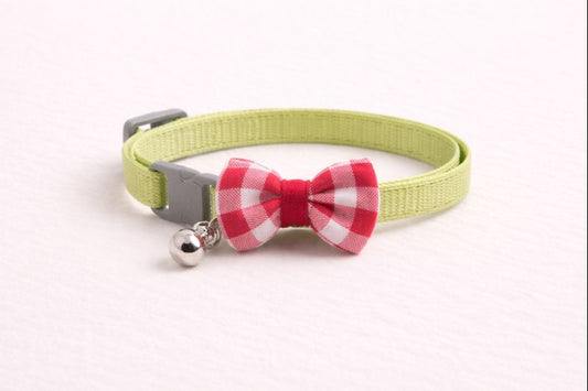 Bow Collar – Green